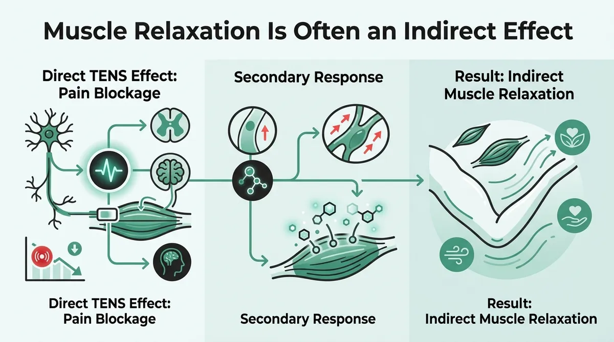 does a tens unit relax muscles