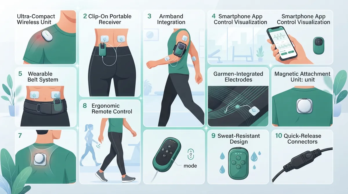 Is there a TENS unit I can use while standing/sitting/walking?