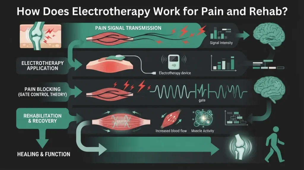 How Does Electrotherapy Work for Pain and Rehab?