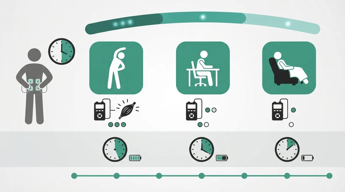 How many times a day can you safely use a TENS unit?